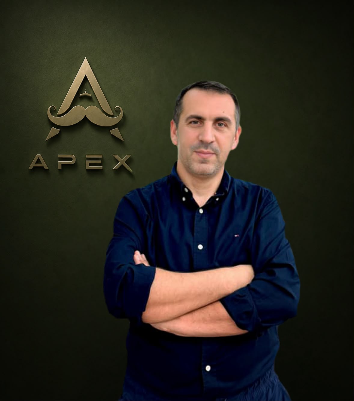 Portrait of barber Ahmet